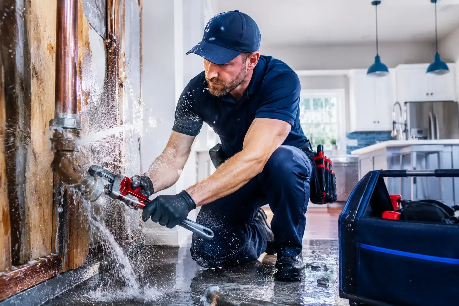 Local emergency pipe repair professionals in Darrouzett, TX